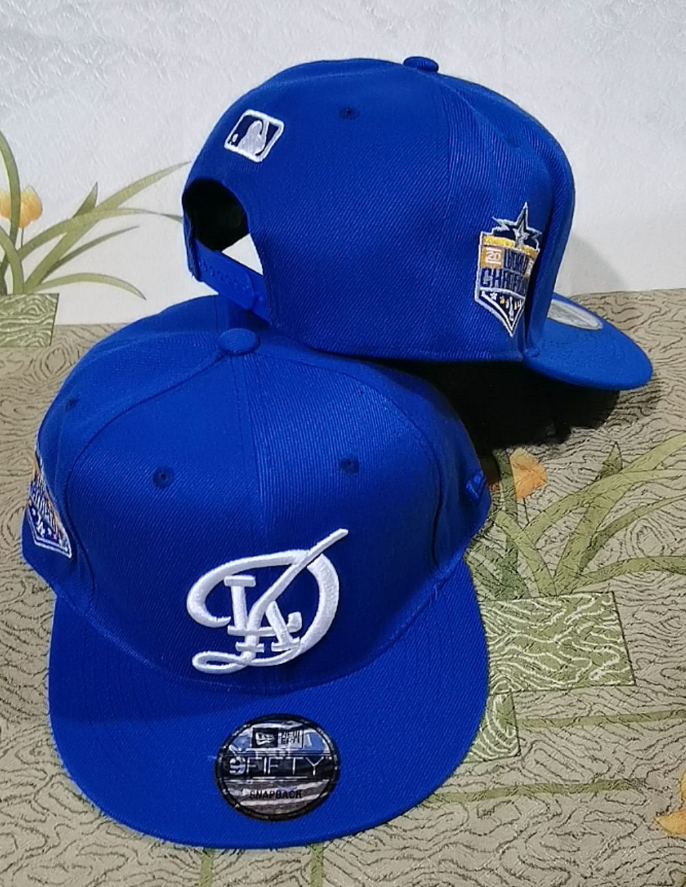 Los Angeles Dodgers blue 2025 MLB hat YS